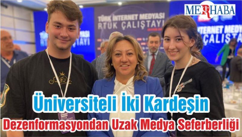 Üniversiteli İki Kardeşin Dezenformasyondan Uzak Medya Seferberliği