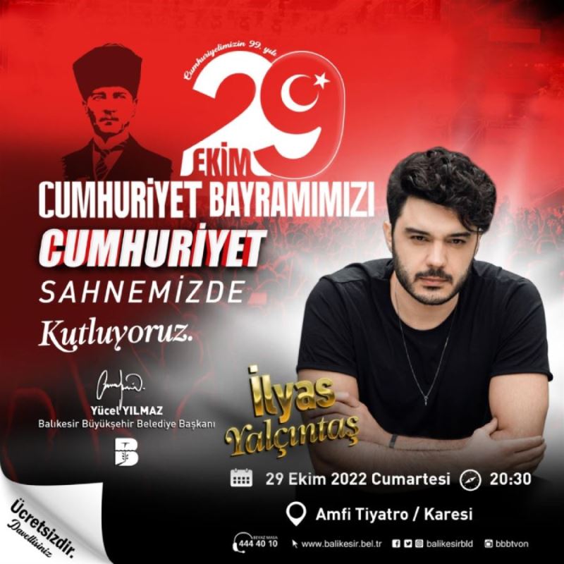 Cumhuriyet’in 99. yılı Balıkesir’de festival havasında kutlanacak 