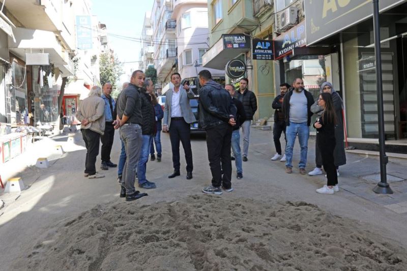 Belediyenin Günaydın Mahallesi’ndeki çalışmaları tamamlanmak üzere 