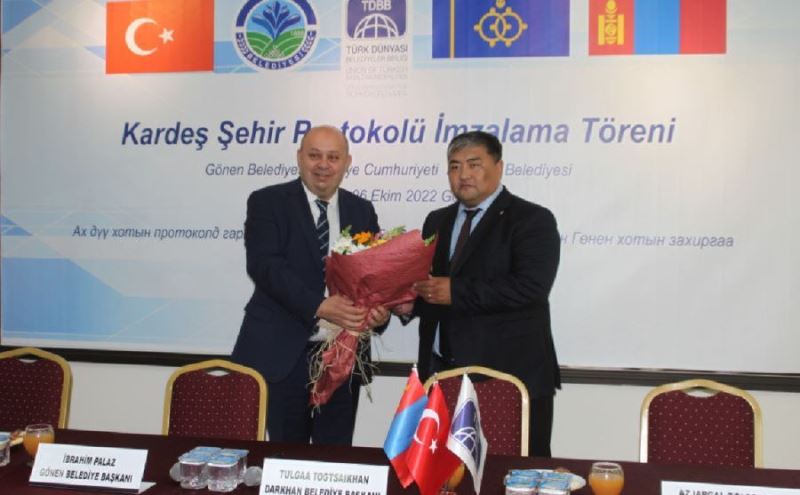 Gönen, Darkhan kenti ile kardeş şehir oldu 