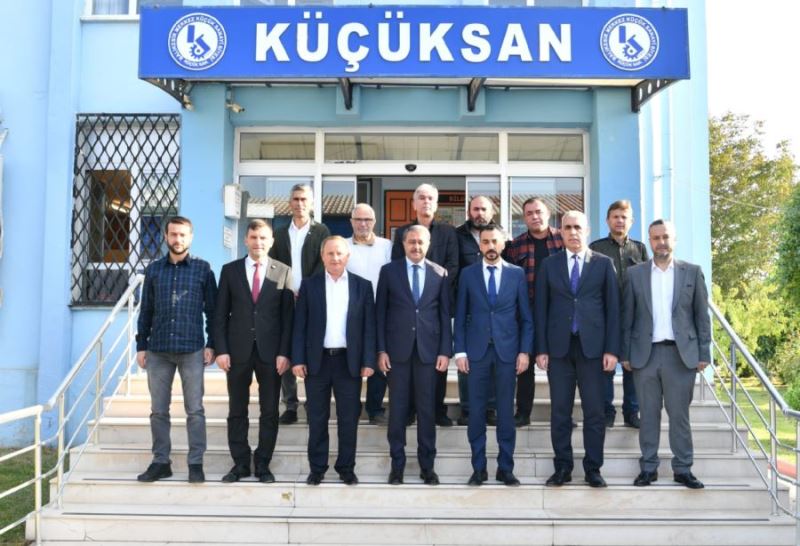 Vali Şıldak Küçük Sanayi Sitesi’ni ziyaret etti 