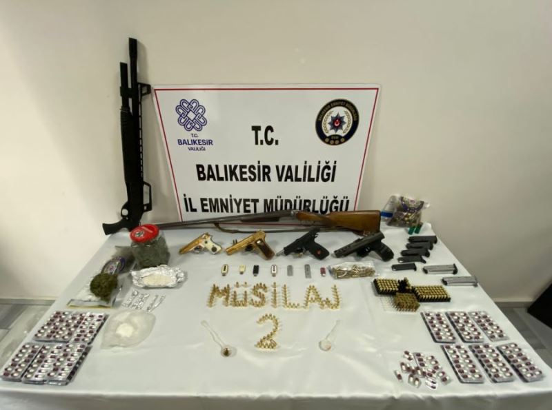 Balıkesir polisinden ‘Müsilaj-2” operasyonu 