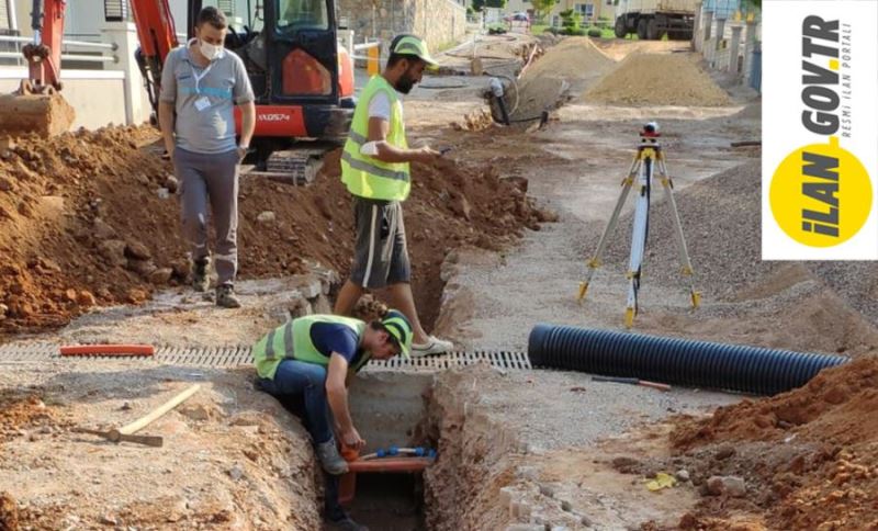 Yağmur suyu işleri yaptırılacaktır