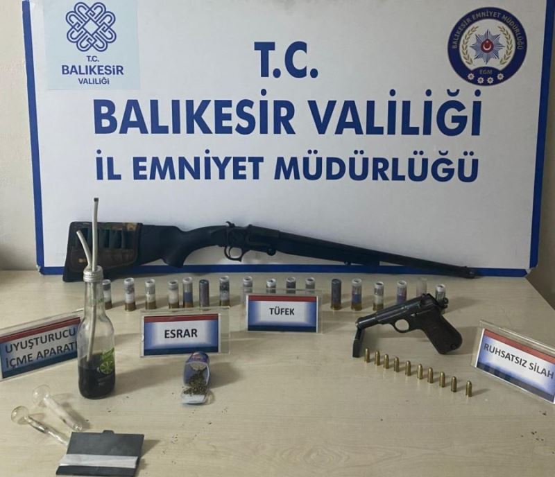 Balıkesir İl genelinde yapılan uygulamalarda 273 kişi gözaltına alındı 