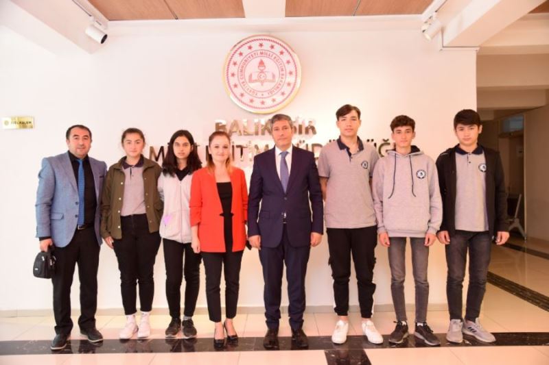 İl Milli Eğitim Müdürü’ne  Erasmus+Proje ziyareti