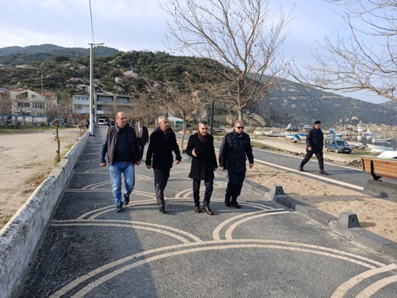 Erdek Kaymakamı Atasoy, Turan Mahallesi’nde 