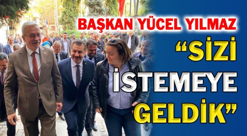 Başkan Yücel Yılmaz alt yapıyı yaptı