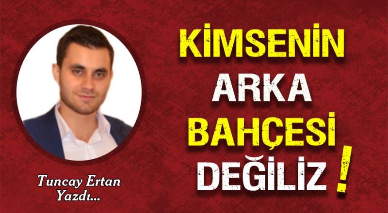 Kalemimizi belimizde değil, elimizde taşıdık!