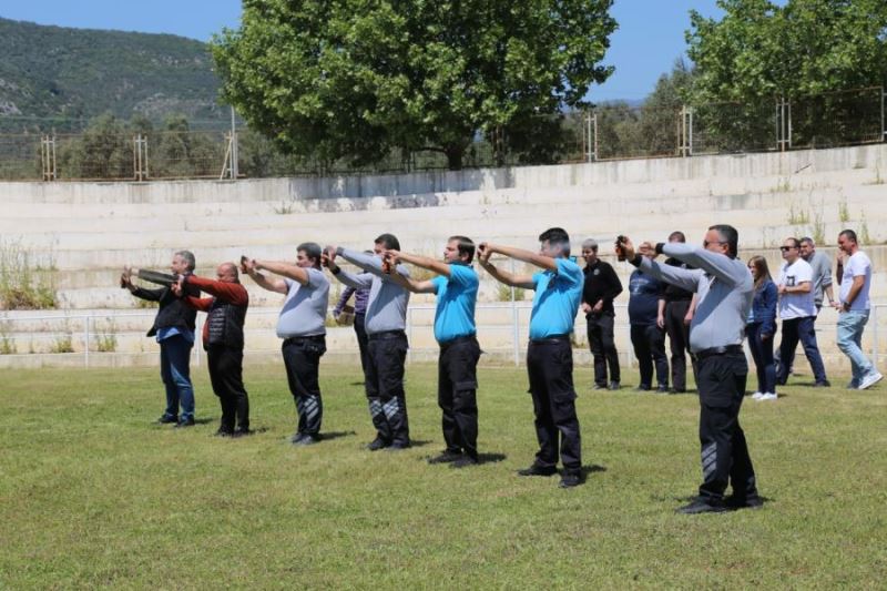 Güvenlik personeline “Göz Yaşartıcı Sprey Kullanımı” eğitimi 