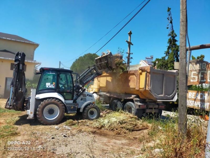 Ayvalık’ta sezon öncesi detaylı temizlik 