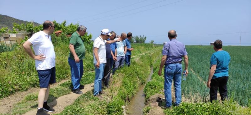 Kaymakam Atasoy, Mor Soğan ambarı Ballıpınar’da 