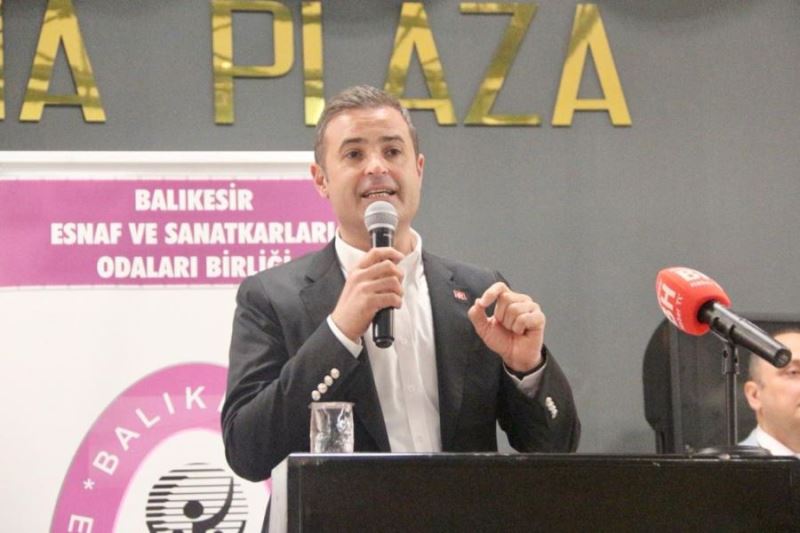 MİLLETVEKİLİ AKIN: ESNAF AYAĞA KALKARSA TÜRKİYE AYAĞA KALKAR