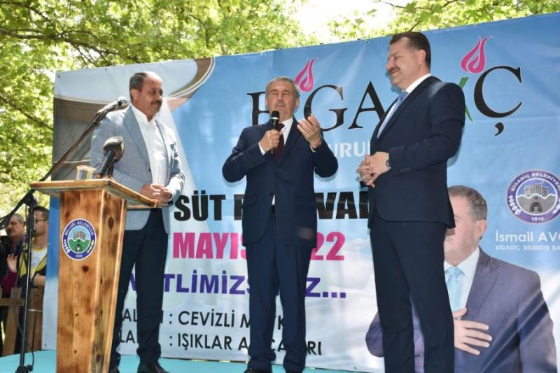 Bigadiç’te Et ve Süt Festivali başladı 