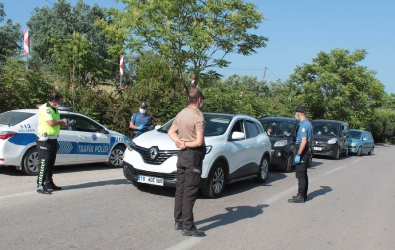 Balıkesir’de aranan 158 şahıs yakalandı 