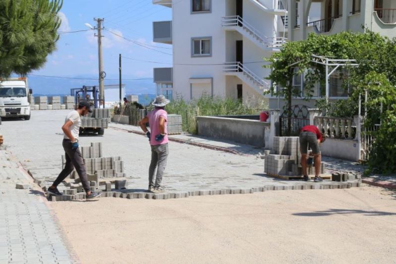 Edremit-Güre’de yollar yenileniyor 