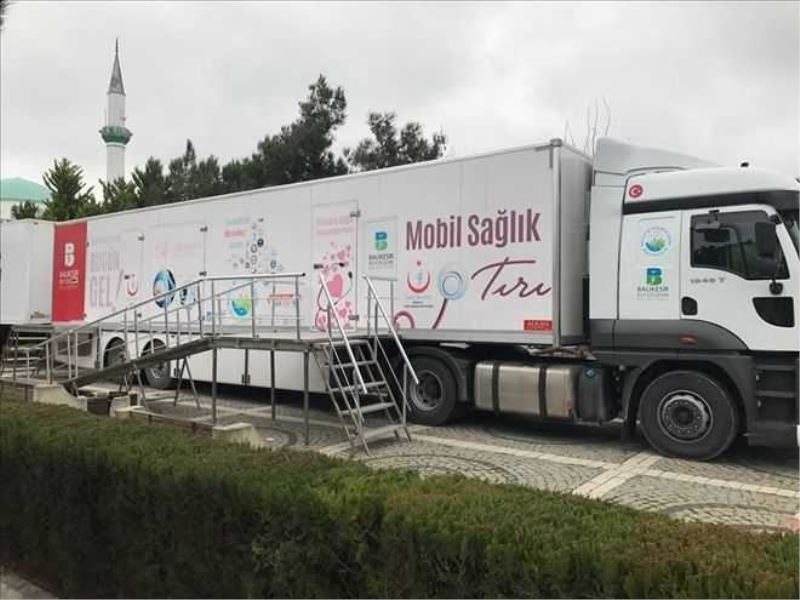 Mobil Sağlık TIR’ı Erdek’e geliyor 