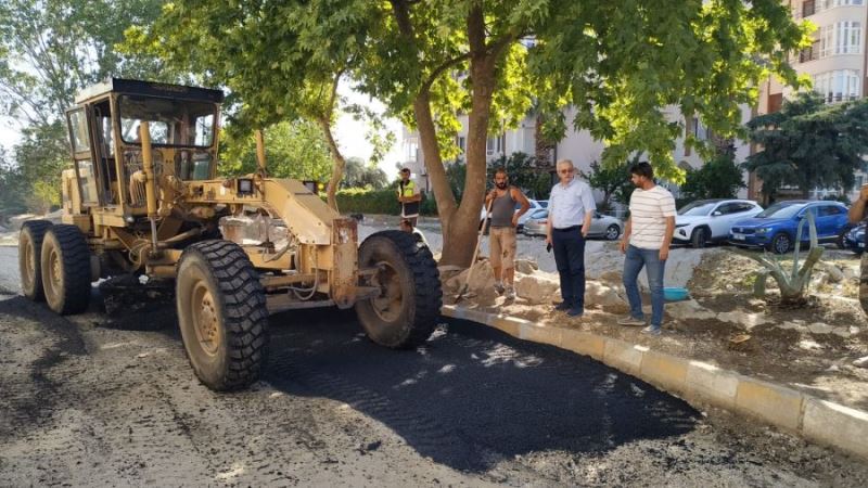 Bozuk Yollar Asfaltlanıyor