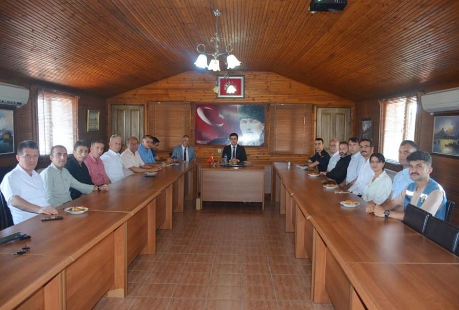 Kaymakam Çelik’in bayramlaşma programı yoğun geçti