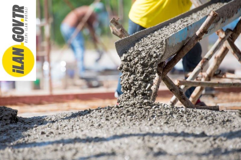 Beton malzeme satın alınacaktır