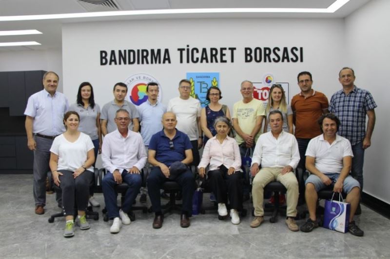 Bandırma Ticaret Borsası’na akademisyen ziyareti