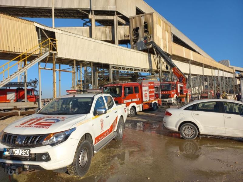 BAGFAŞ Gübre Fabrikası’nda yangın 