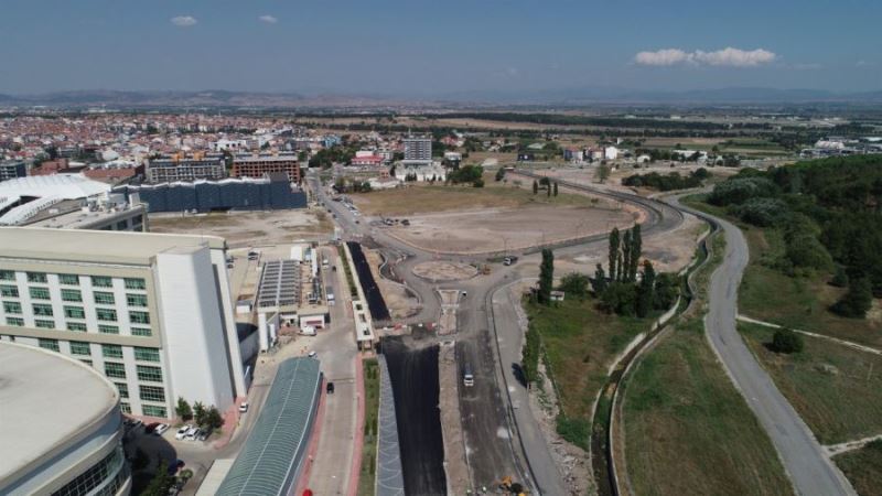 Balıkesir OSB ikinci kısım yolu trafiğe açılıyor