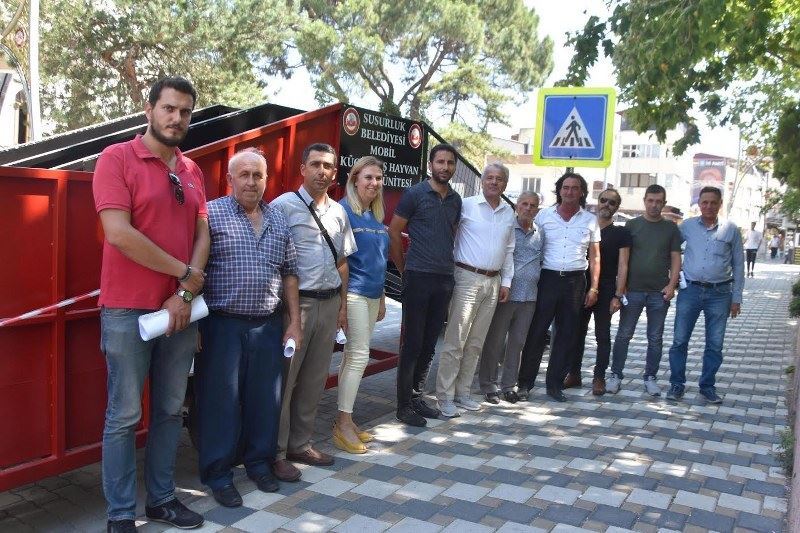 Mobil Hayvan Yıkama Aracı hizmete girdi