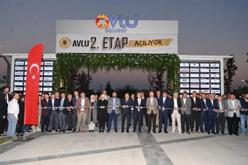 Avlu 2. Etap kutlamalarla açıldı 