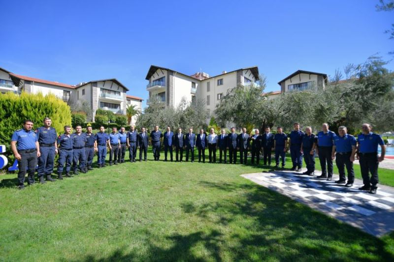 Güvenlik Toplantısı Edremit’te yapıldı Toplantıya kaymakam Atasoy’da katıldı 