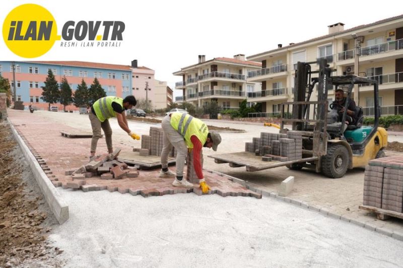 Kilit parke taşı alınacaktır