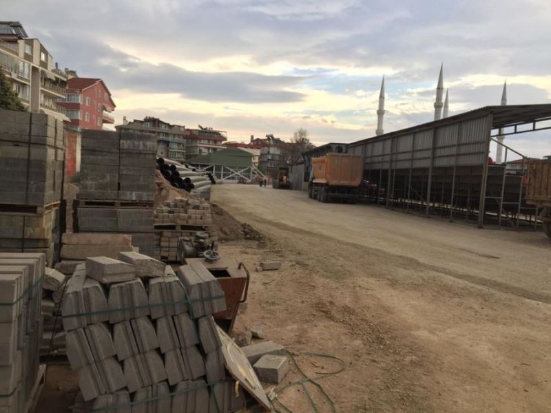 Erdek İlçe Stadı şantiyeye döndü 