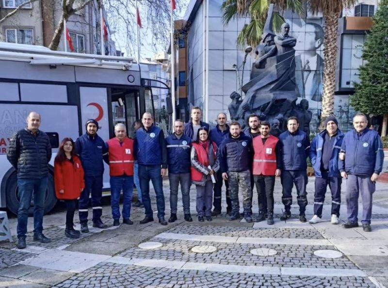 Erdek Zeytin Tarım Satış Kooperatifi’nden kan bağışına destek 