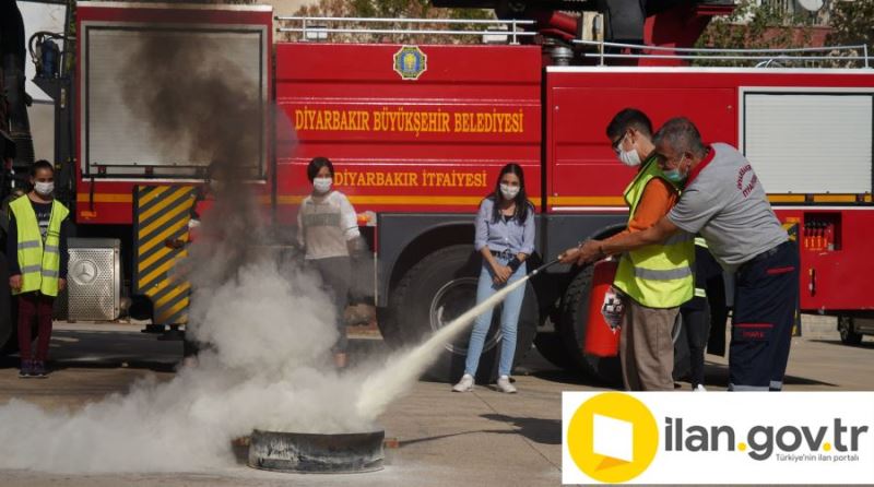 İtfaiyeci eğitim hizmeti alınacak