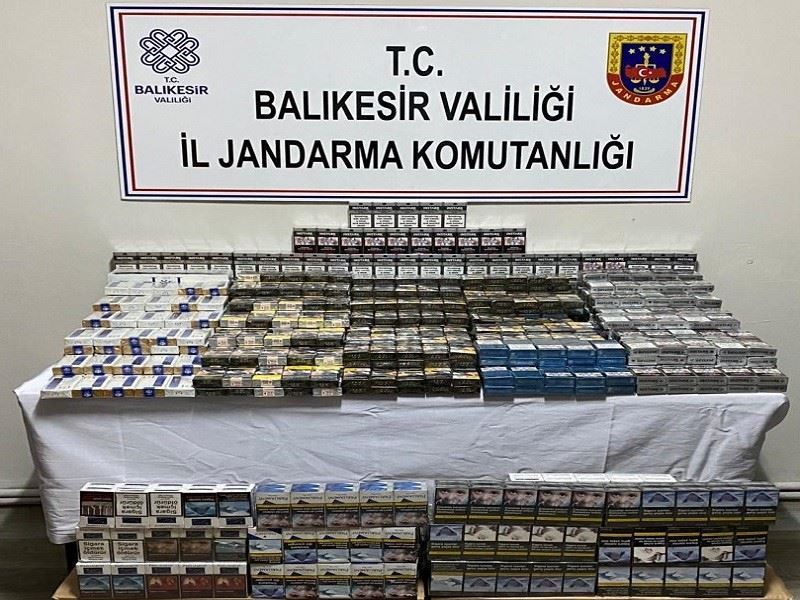 Bandırma’da kaçak tütün ve uyuşturucu operasyonu 