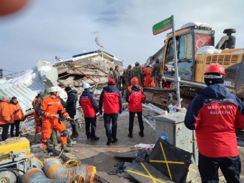 MEB Balıkesir Arama ve  kurtarma Birimi Malatya’da 