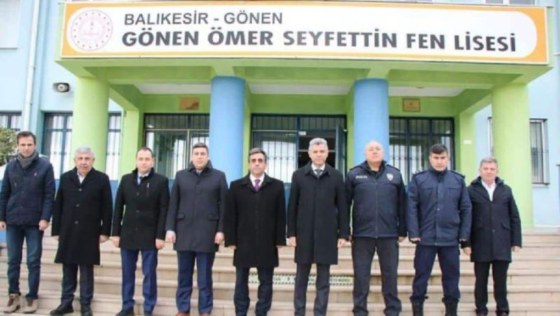 Gönen Fen Lisesi’ne kavuştu 