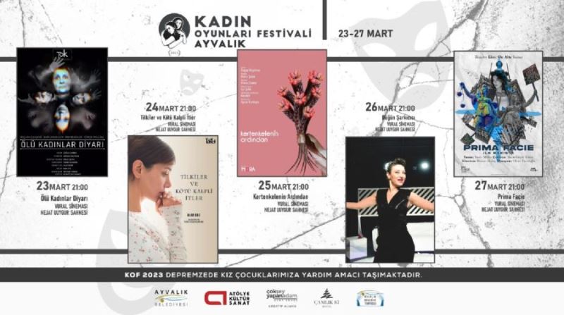 Ayvalık, ‘Kadın Oyunları Festivali’ne ev sahipliği yapacak 