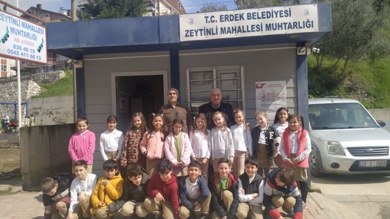 Muhtar Aydın’dan öğrencilere 