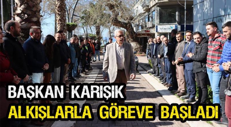 Erdek Belediye Başkanı, görevine başladı