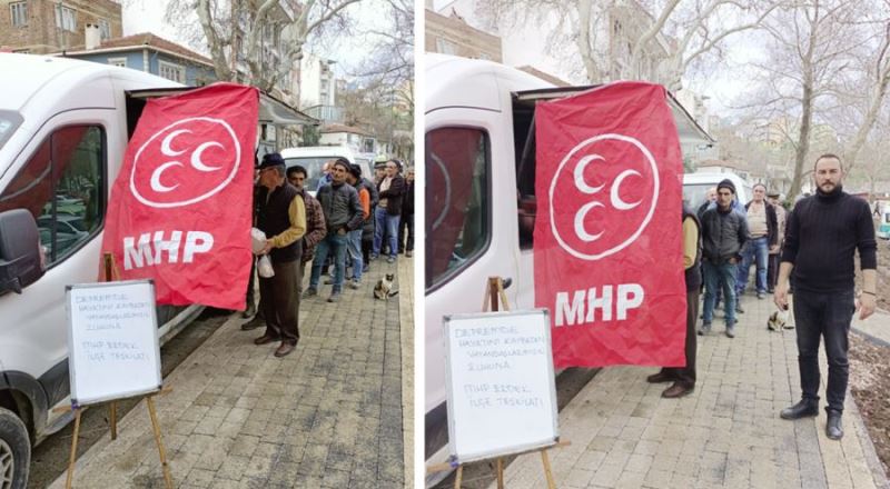 MHP’den depremde vefat edenler için lokma hayrı 