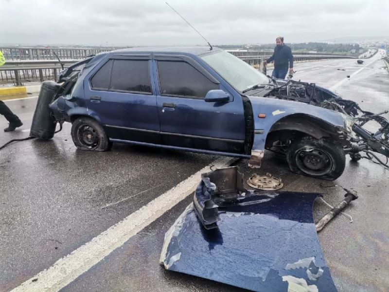 Bandırma’da trafik kazası: 1 yaralı 