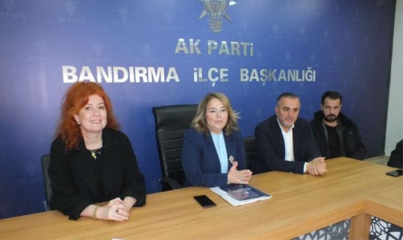 Milletvekili Aydemir, Bandırma’da