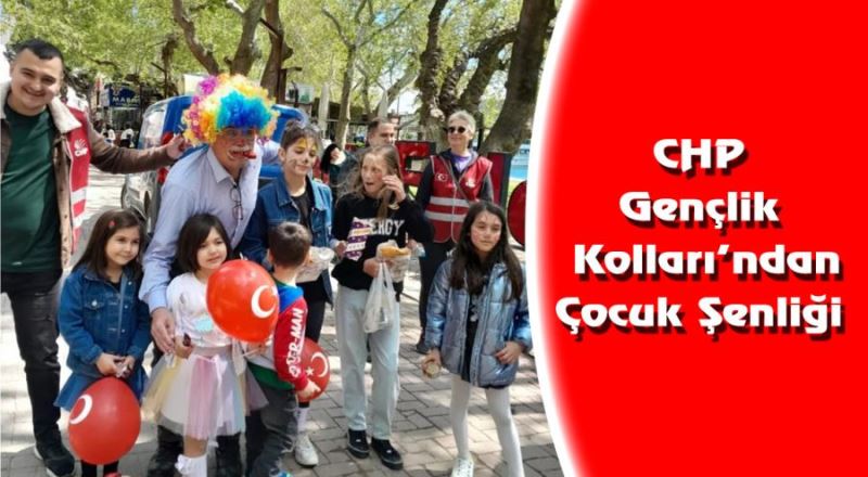 CHP Gençlik Kolları’ndan Çocuk Şenliği 