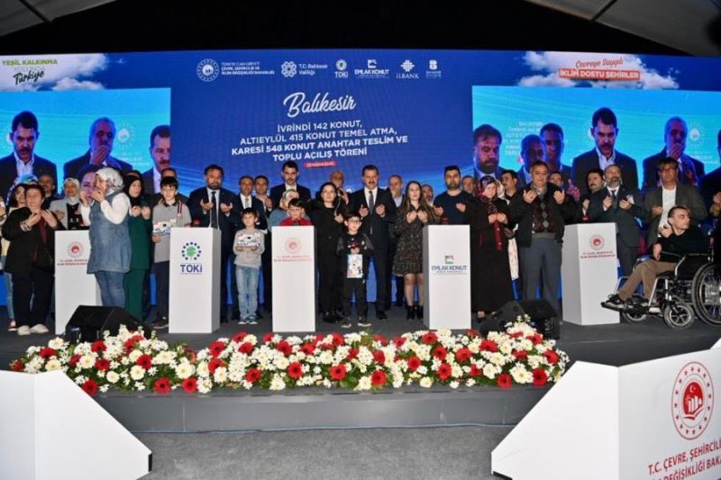 Bakan Kurum Balıkesir’de  