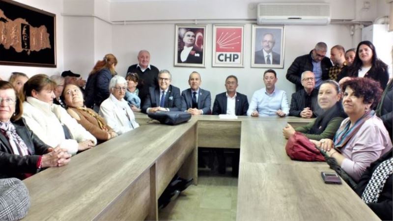 CHP Bandırma örgütü, Edincik’ten başladı