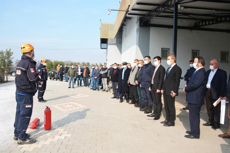 AFAD, Manyas’ta afet eğitimi verdi 