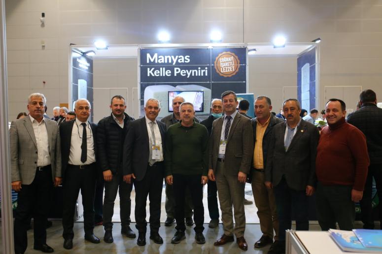 Peynir Fuarına Manyas Damga Vurdu