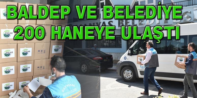 BALDEP ve Belediye 200 Haneye Ulaştı