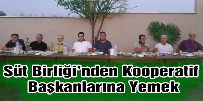 Süt Birliği’nden Kooperatif Başkanlarına Yemek