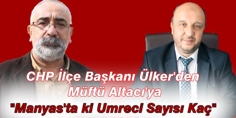 CHP İlçe Başkanı Ülker